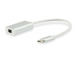 Cable EQUIP USB-C/M a Mini DP/H 0.15m Blanco (EQ133457)