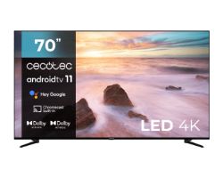 TV CECOTEC ALU20070S 70" LED 4K UHD Negro (02620)
