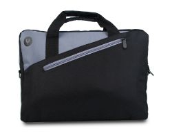 Maletin NGS Monray 14" Nylon Negro/Gris (GINGERBLACK14)