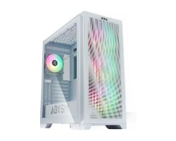 Caja Abysm Danubio Mura BX300 ATX ITX Blanca(AB812111W)
