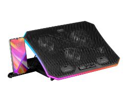 Base Refrigeración Mars Gaming 19" ARGB 2xUSB (MNBC6)