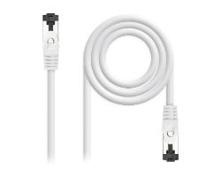Nanocable Cat.8.1 SSTP 30cm Blanco (10.20.2000-L30-W)
