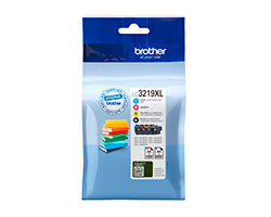 Tinta BROTHER XL Pack Negro/Tricolor (LC3219XLVALBP)