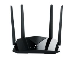Router STONET 1500Mbps DualBand WiFi 6 Negro (NX10)