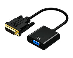 Cable AISENS DVI-D/M a VGA/H 10cm Negro (A147-0352)