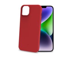 Funda CELLY Cromo iPhone 15 Plus Roja (CROMO1055RD)