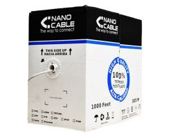 Nanocable RJ45 Cat.5e UTP AWG24 305m Gris (10.20.0304)