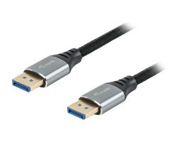 Cable EQUIP DP M/M Premium 2.1 3m Aluminio (EQ119283)