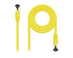 Nanocable Cat.8.1 SSTP 25cm Amarillo (10.20.2000-L25-Y)