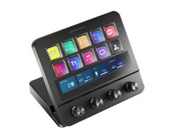 Control Deck Mars Gaming LCD 10 Teclas Negro (MSDPRO)