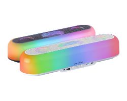 Barra de Sonido Mars Gaming 20W RGB BT Blanca (MSBORBW)