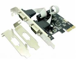 Tarjeta PCIe Approx 2 Serie Low/High Prof (APPPCIE2S)