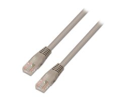 Cable AISENS RJ45 Cat.6 UTP AWG24 0.5m Gris (A135-0265)