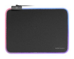 Alfombrilla Mars Gaming 365x265x4mm RGB Negra (MMPRGBL)