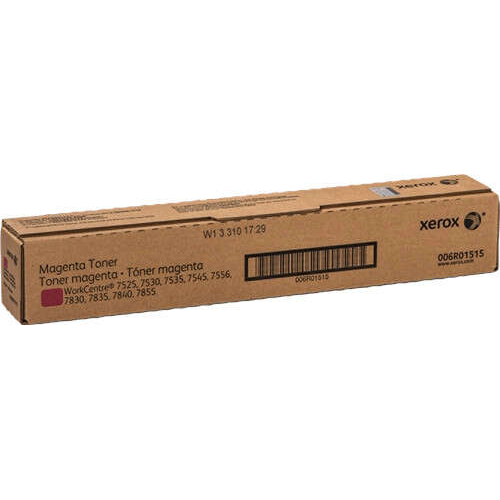 Xerox WorkCentre 7525/7535/7545/7830 Magenta Cartucho de Toner Original - 006R01515. 15.000 Paginas
