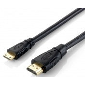 Cable desde HDMI macho a mini HDMI macho longitud 1 metro 1.4 high speed