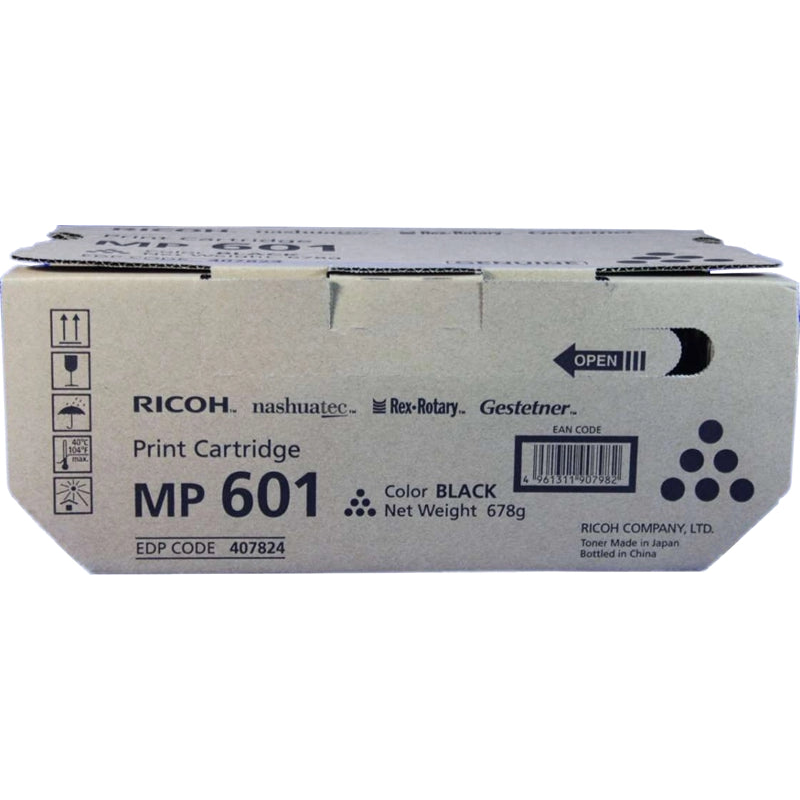 Ricoh Aficio MP501/MP601 Black Original Toner Cartridge - 407824