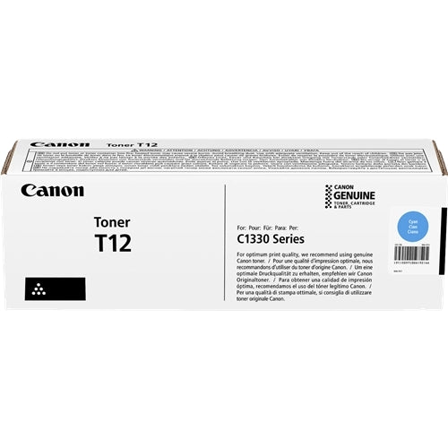 Canon T12 Cyan Cartucho de Toner Original - 5097C006. 5.300 Paginas