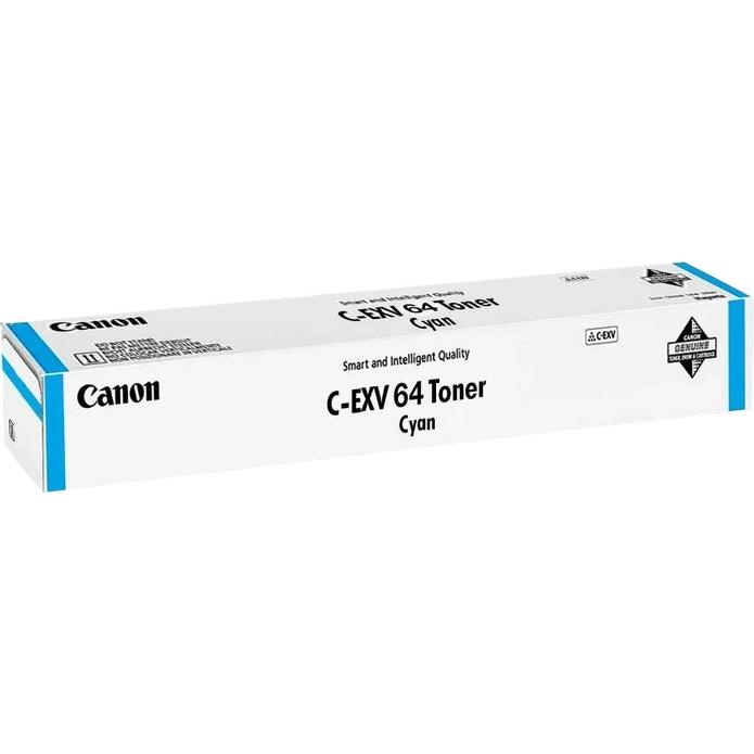 Canon CEXV64 Cyan Cartucho de Toner Original - 5754C002. 25.500 Paginas