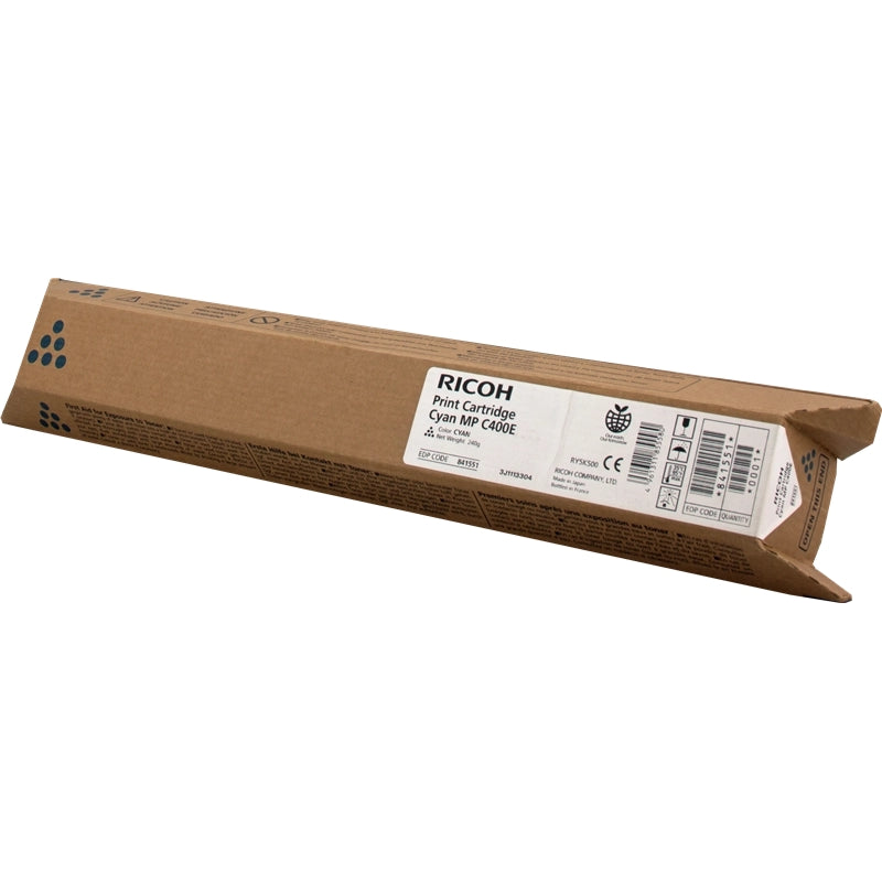 Ricoh Aficio MP-C300/MP-C400/MP-C401 Cyan Cartucho de Toner Original - 842238/842039/841551/841300. 10.000 Paginas