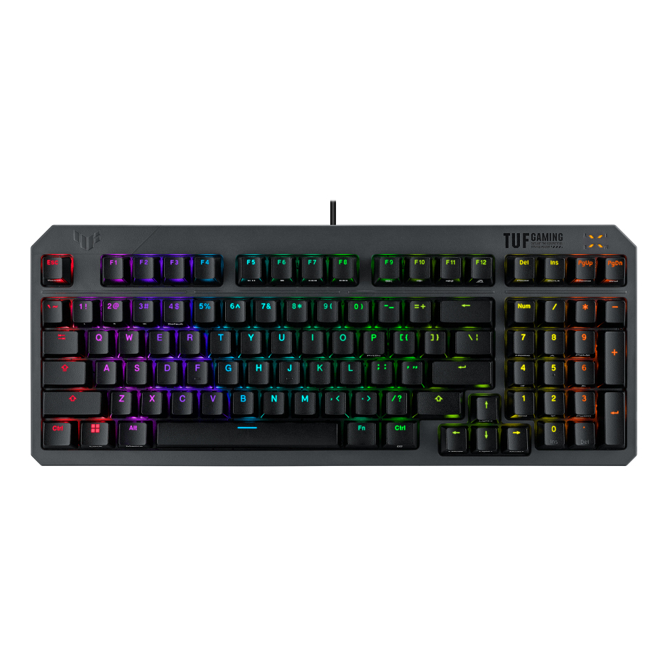 ASUS TUF GAMING K3 GEN II RGB USB BLACK KEYBOARD