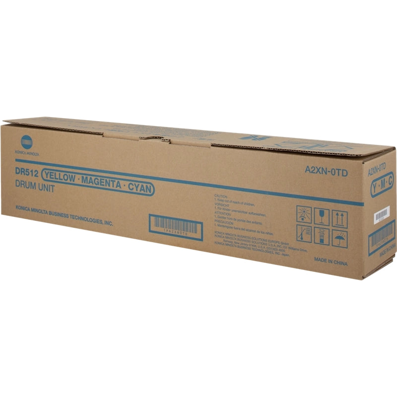 Konica Minolta DR512 Original Imaging Drum - DR512CMY/A2XN0TD (Drum). 75,000 Pages
