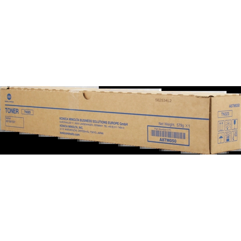 Konica Minolta TN323 Negro Cartucho de Toner Original - A87M050. 23.000 Paginas