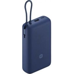 Powerbank 20000mah 33W Incluye Cable de Carga Rapida USB C Bateria de Iones de Litio Color Azul