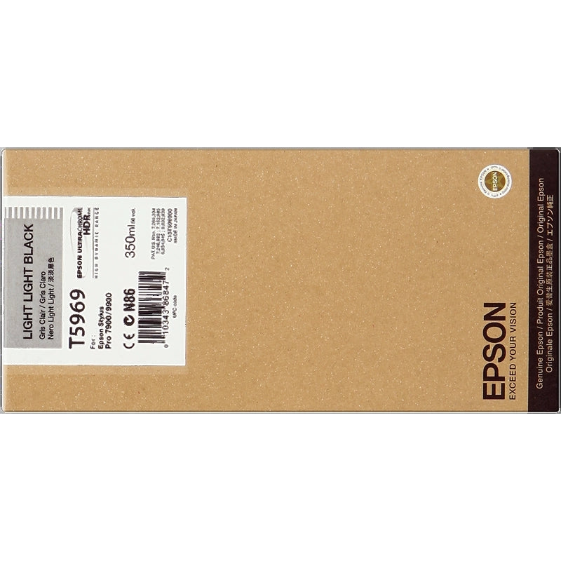 Epson T5969 Negro Light Light Cartucho de Tinta Original - C13T596900. 350 ml