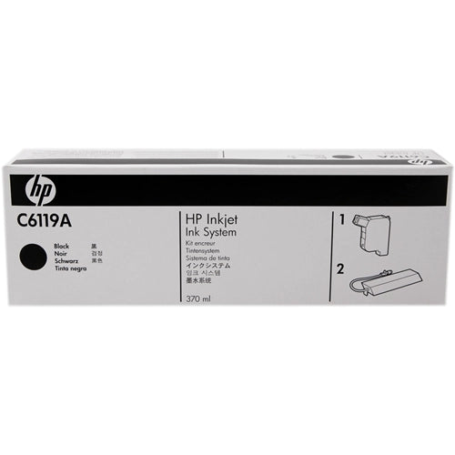 HP C6119A Original Black Ink Cartridge Kit - C6119A. 370 ml
