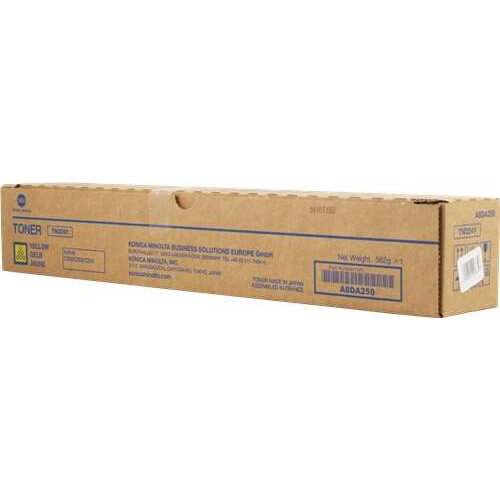 Konica Minolta TN324 Amarillo Cartucho de Toner Original - TN324Y/A8DA250. 26.000 Paginas