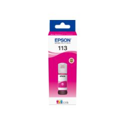 Epson 113 Magenta Original Pigmented Ink Bottle - C13T06B340