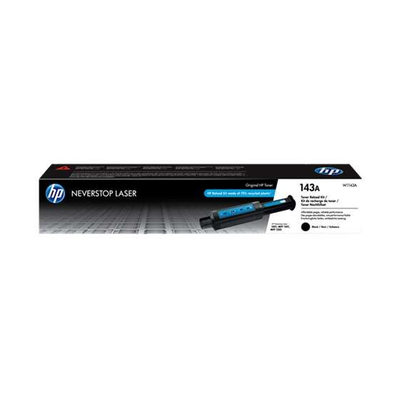 HP W1143A Negro Kit de Recarga de Toner Original - 143A. 2.500 Paginas