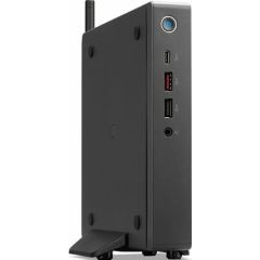 PC mini veriton n2 vn2595gt INTEL core 5 120u hasta 5 ghz memoria RAM 16gb DDR5 512gb SSD m.2 grafica integrada INTEL UHD graphics ethernet WIFI 6 bluetooth HDMI DISPLAYPORT 3xUSB 3.2 2xUSB-C 3xUSB 2.0 teclado y raton USB windows 11 pro negro