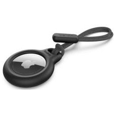 Correa con protector para airtag negro
