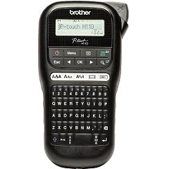 Rotuladora brother pt-h110 pantalla lcd velocidad de impresion hasta 20mm/seg y hasta dos lineas de impresion con vista previa admite cintas tze y textiles de 3,5 / 6 / 9 y 12mm