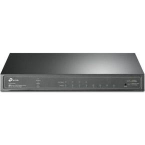 Switch omada gestionable 8 puertos RJ45 10/100/1000mbps con 4 puertos POE hasta 15.4w por cada puerto carcasa metlica sobremesa