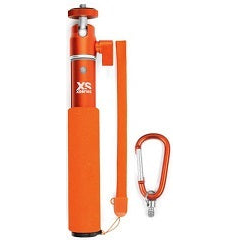 Accesorio camara deportiva lanza extensible big u-shot monochrome longitud de 29 a 94 cm color naranja
