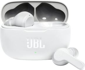Auriculares intrauditivo wave 200tws autonomia 5 horas con microfono y estuche de carga 15 horas bluetooth 5.0 blanco