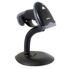 Lector codigos de barras laser 1d posiflex ls-3000 negro USB + soporte. color negro.