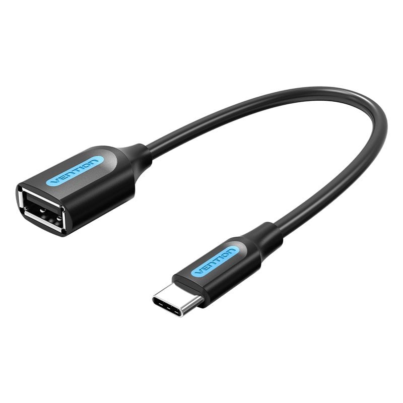 VENTION USB-C/M TO USB-A/H CONVERTER CABLE 15CM BLACK