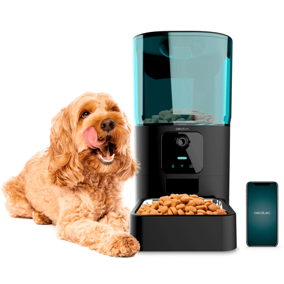 Dispensador de Alimento CECOTEC Pumba Mascotas