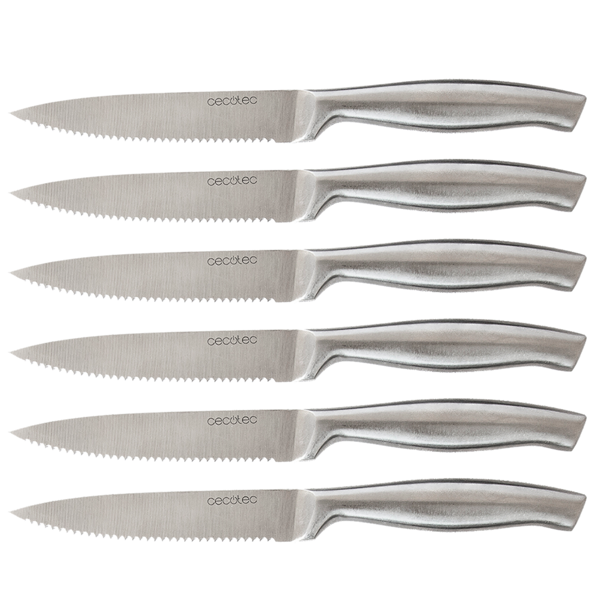 Set cuchillos CECOTEC de Carne 6Unidades (01025)