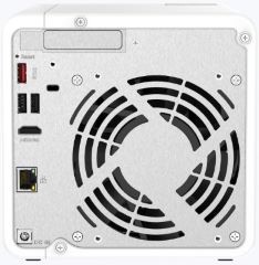 Nas ts-462-4g INTEL celeron n4505 hasta 2.9ghz DDR4 4gb grafica INTEL UHD graphics 4 bahias 3.5' HDD 2.5' HDD 2.5' SSD 2 ranuras PCIE m.2 2280 gen 3 capacidad maxima por disco duro 22tb raid 0 1 5 6 10 50 60 2xUSB 3.0 2xusb.2.0 HDMI ethernet 2.5gbe