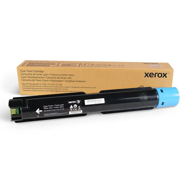 Xerox VersaLink C7120 C7125 C7130 Cyan Original Toner Cartridge - 006R01825