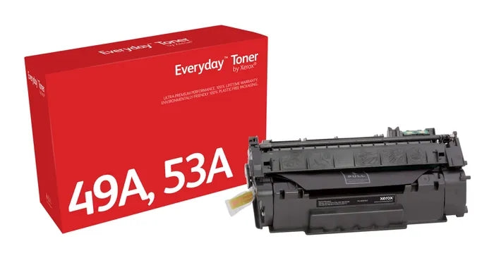 Xerox Everyday HP Q7553A/Q5949A Black Generic Toner Cartridge - Replaces 53A/49A