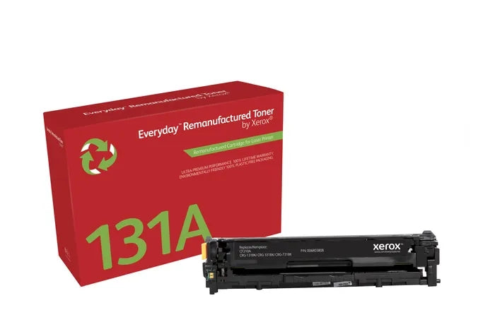 Xerox Everyday HP CF210A Black Remanufactured Toner Cartridge - Replaces 131A