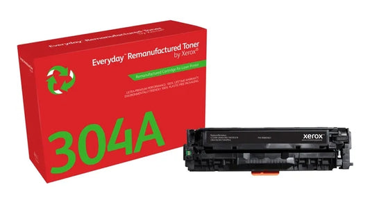 Xerox Everyday HP CC530A Black Remanufactured Toner Cartridge - Replaces 304A