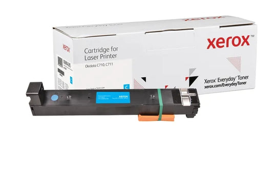Xerox Everyday OKI C710/C711 Cyan Generic Toner Cartridge - Replaces 44318607