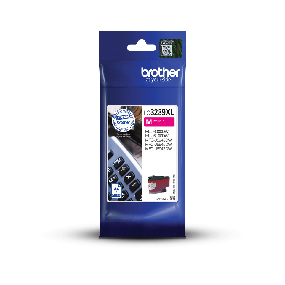 BROTHER XL Magenta ink 5000 pages (LC3239XLM)